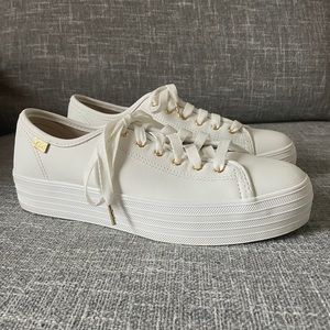 KEDS New Luxe Leather Sneakers